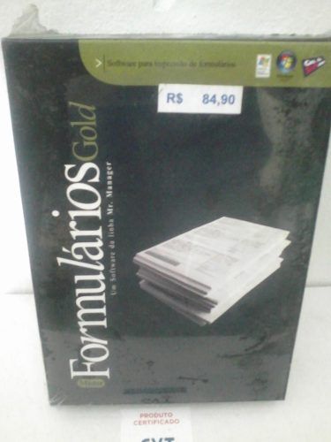 Mr. Formulários Gold Win Port - Cd-rom