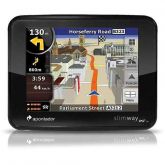Gps Automotivo Slimway 2.0 C/ Tela 3,5 - Frete Grátis